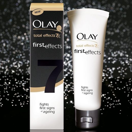 OLAZ Tagescreme Total Effects first effects 7in1 40ml leichte Anti-Aging Tagescreme mit Vitamin E, Vitamin B3 und Pro-Vitamin B5