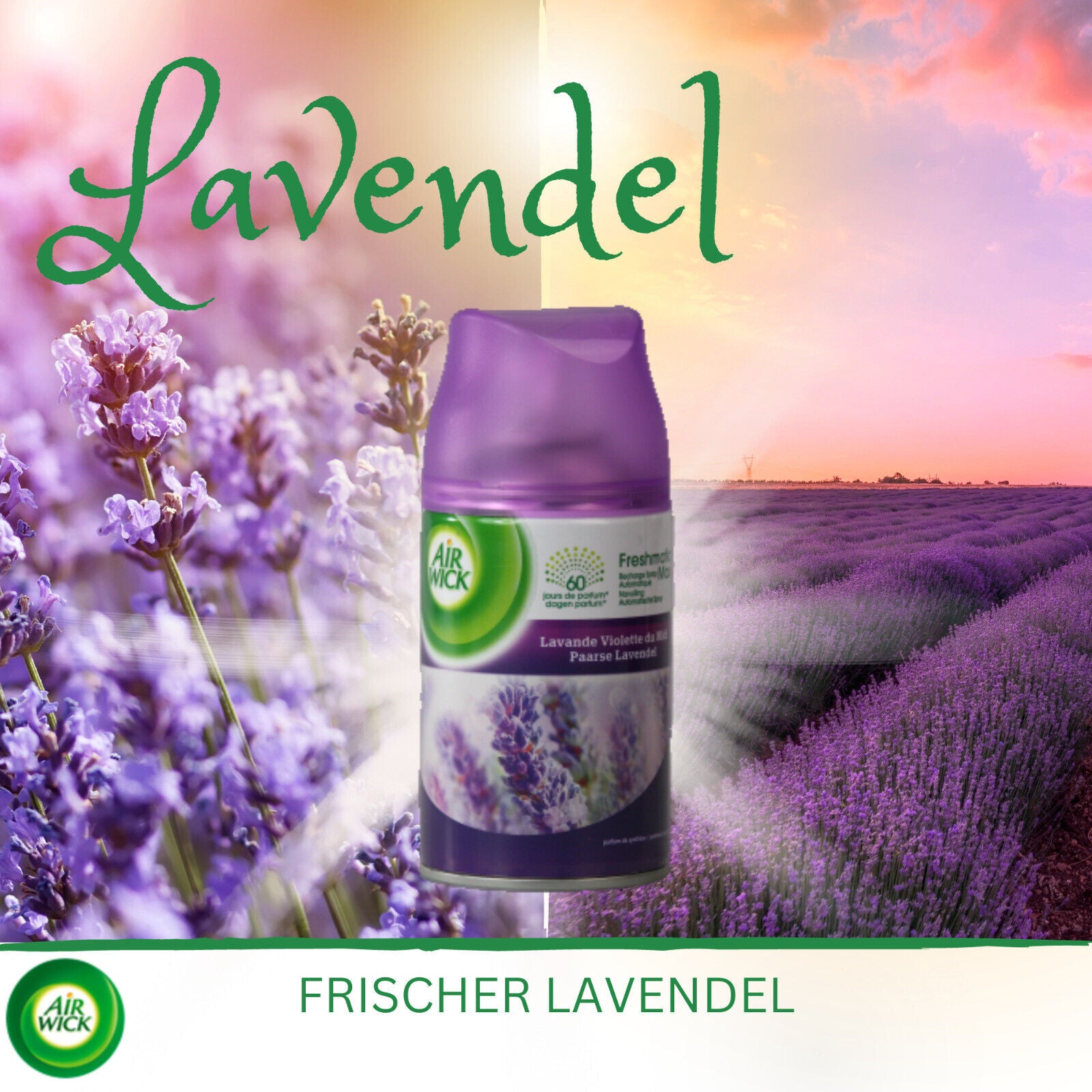 AirWick Freshmatic Max Lavendel Nachfüller Raumduft