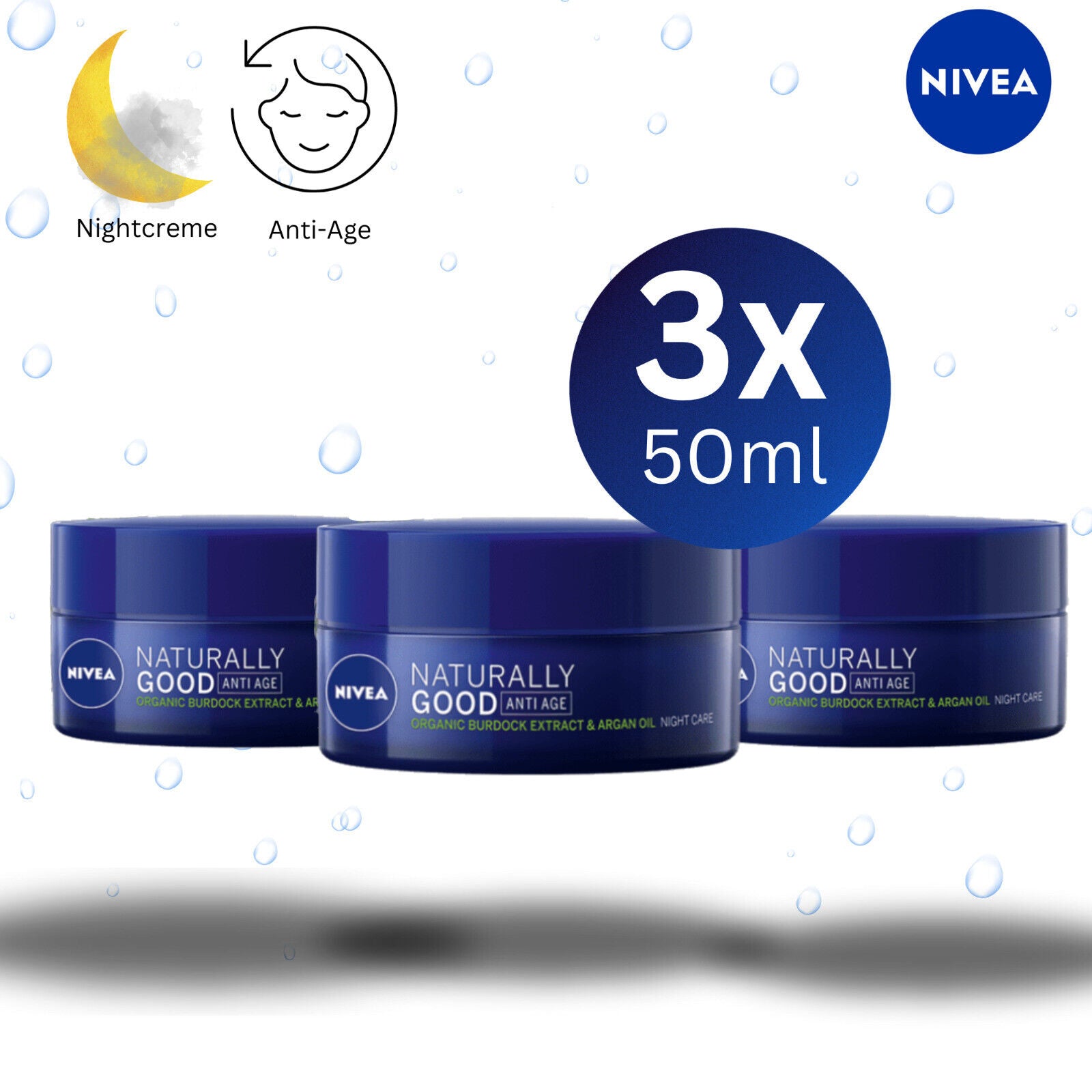 Nivea Naturally Good Anti-Age Nachtcreme