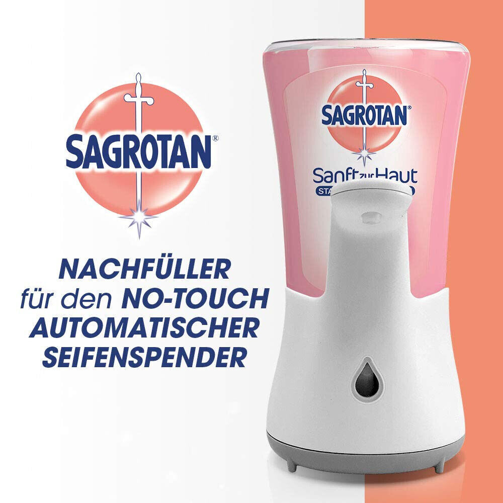 Sagrotan No-Touch Nachfüller Flüssig Handseife - Cashmere & Rose