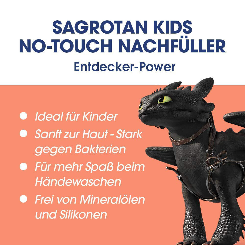 Sagrotan No-Touch Kids Nachfüller Flüssig Handseife-Aloe Vera