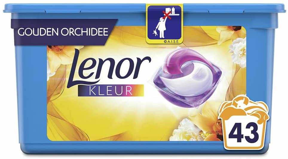 Lenor Waschmittelkapseln Gold Orchidee (3x43er)