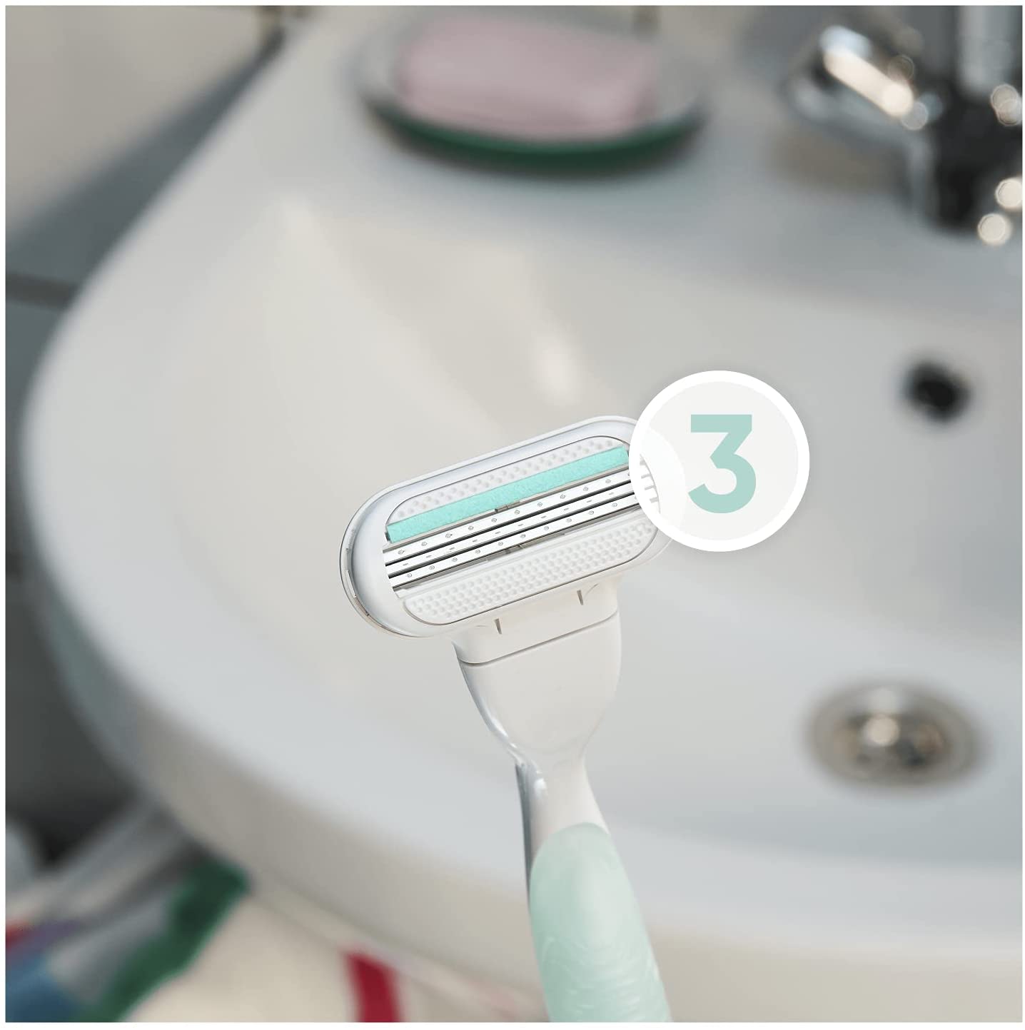 Gillette Venus Smooth Sensitive Rasierklingen (1x8)