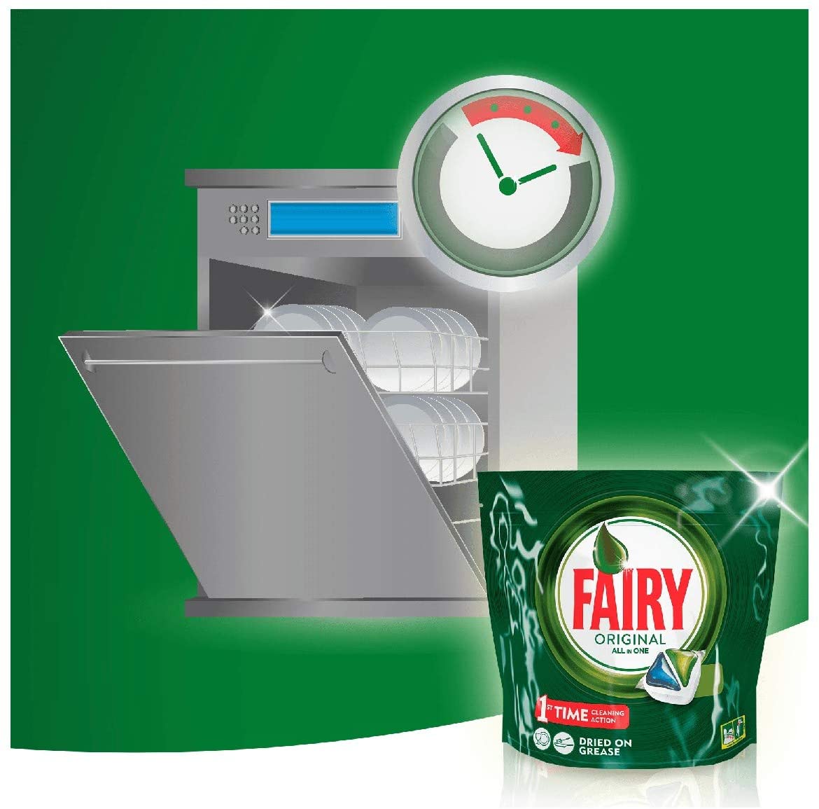 Fairy Original All in One Spülmaschinentabs, (1x31)