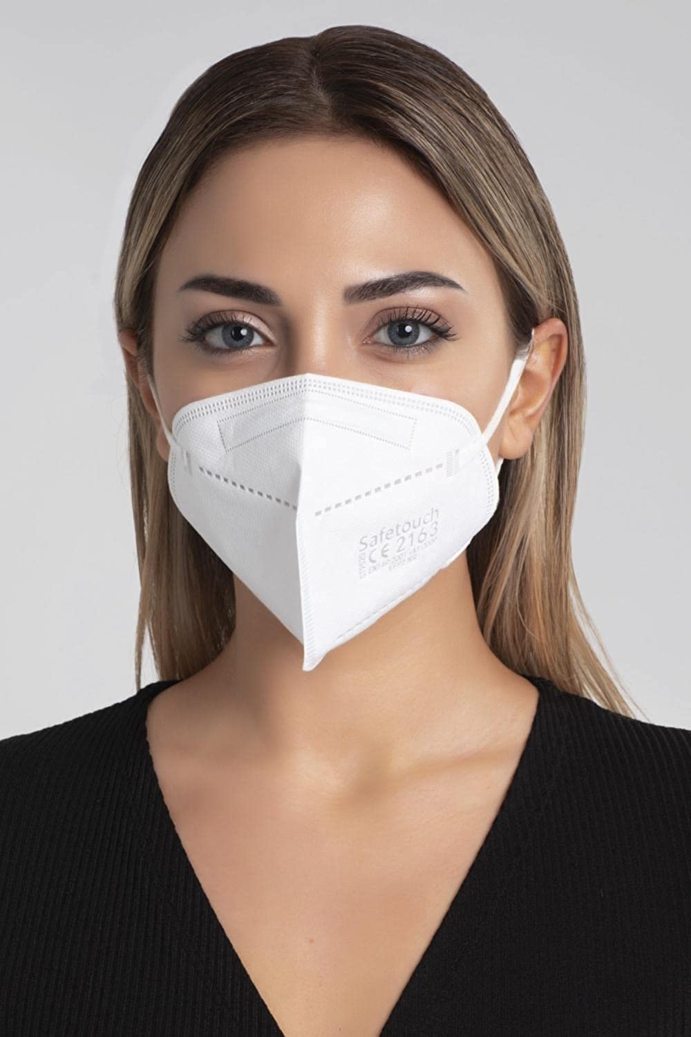 Safetouch FFP2 Maske - 5 Lagen Weiß (1x50)