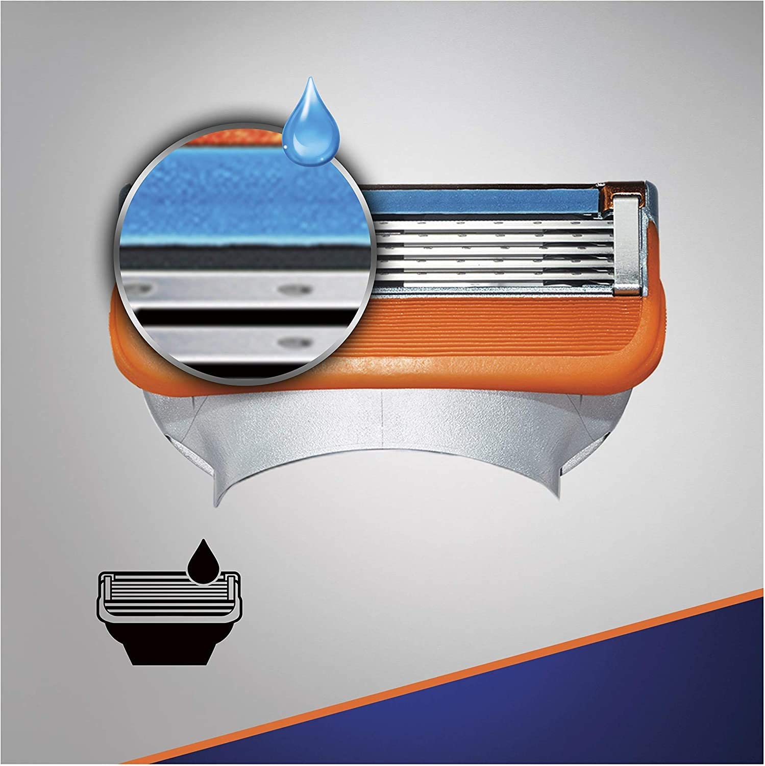 Gillette Fusion 5 Rasierklingen mit Trimmerklinge