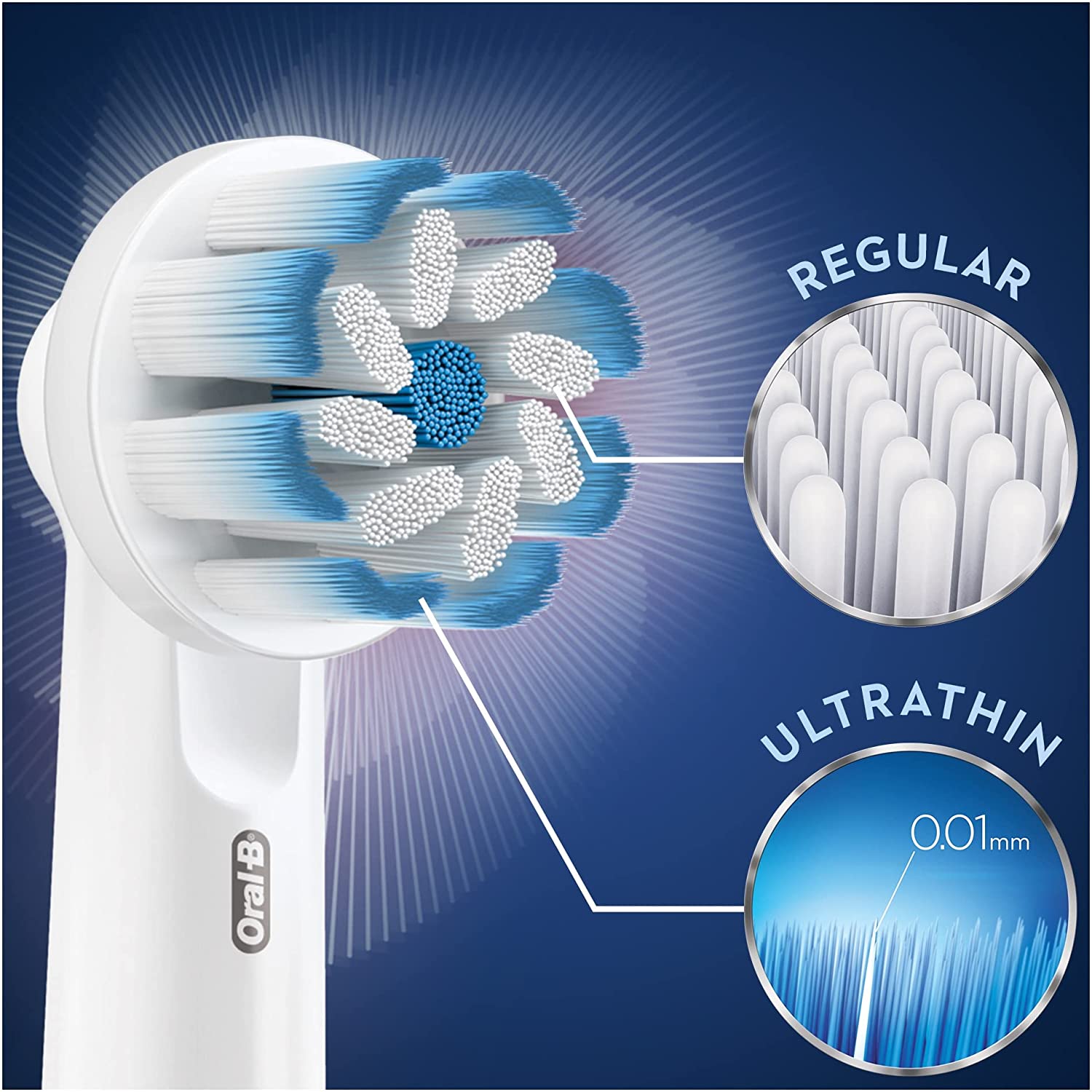Oral-B Sensitive Clean Aufsteckbürsten (2x4er Pack)