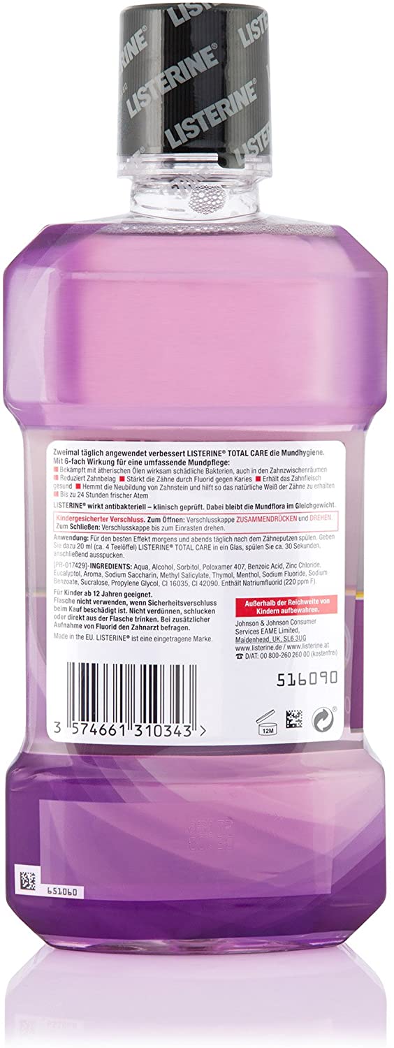 LISTERINE Total Care – Antibakterielle Mundspülung