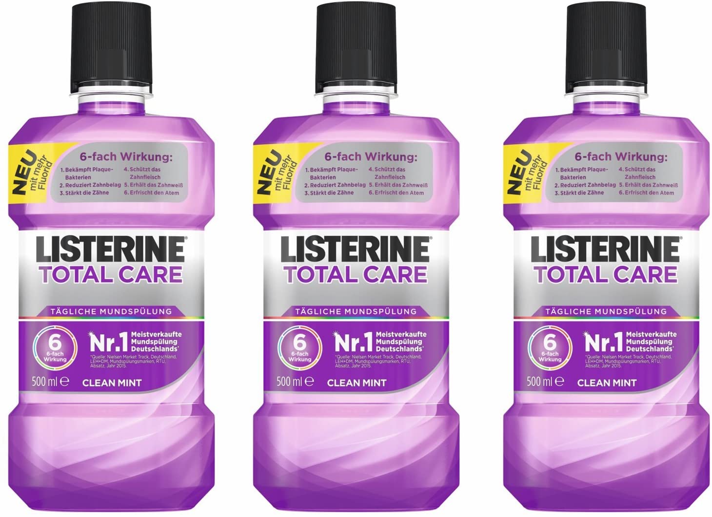 LISTERINE Total Care – Antibakterielle Mundspülung