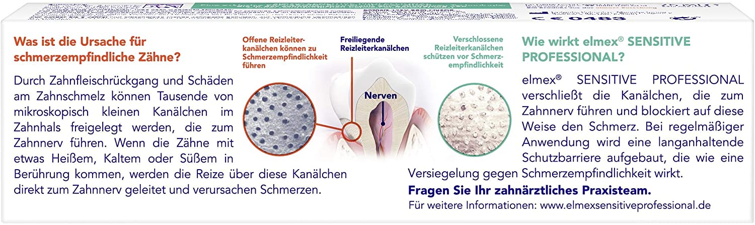 Elmex SENSITIVE PROFESSIONAL Zahnpasta mit Pro-Argin (3x75 ml)