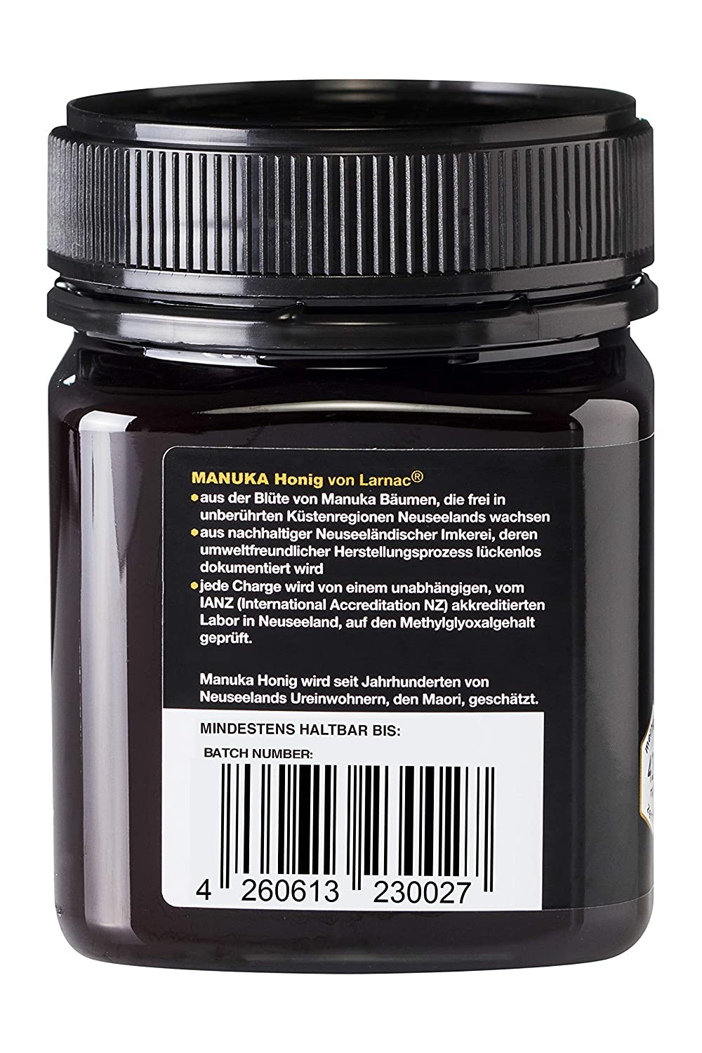 Larnac Manuka Honig 300+ MGO aus Neuseeland (1x250g)
