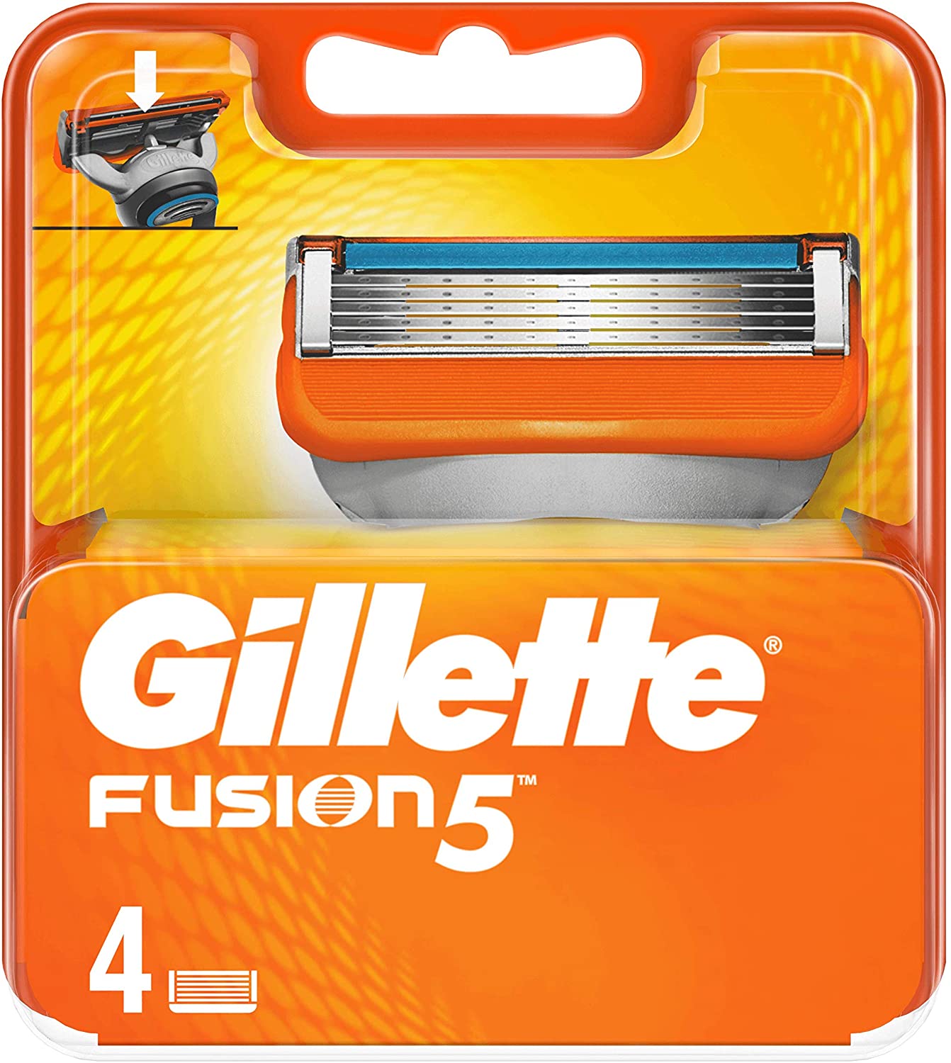 Gillette Fusion 5 Ersatzklingen (1x4)