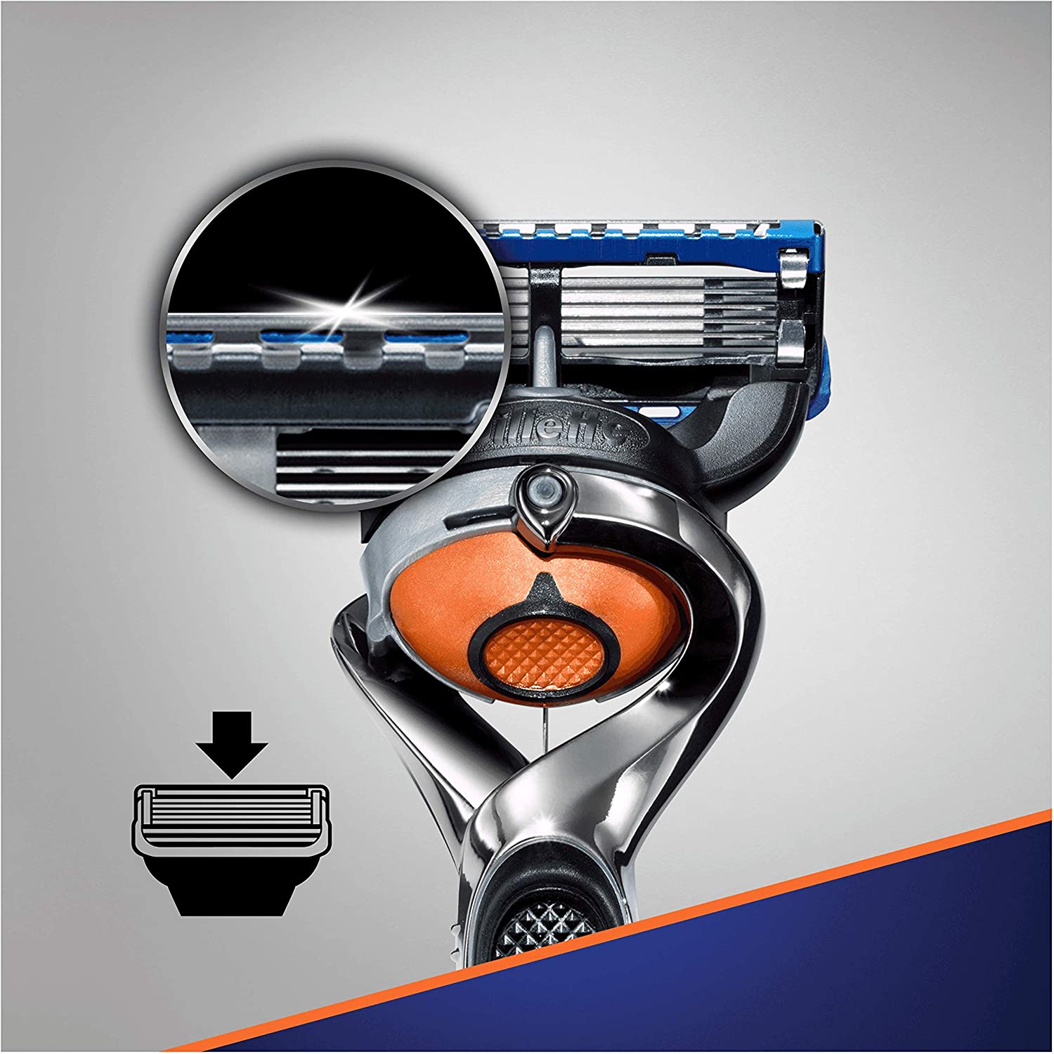 Gilette Fusion5 Proglide Rasiersystem für Männer (1x7)