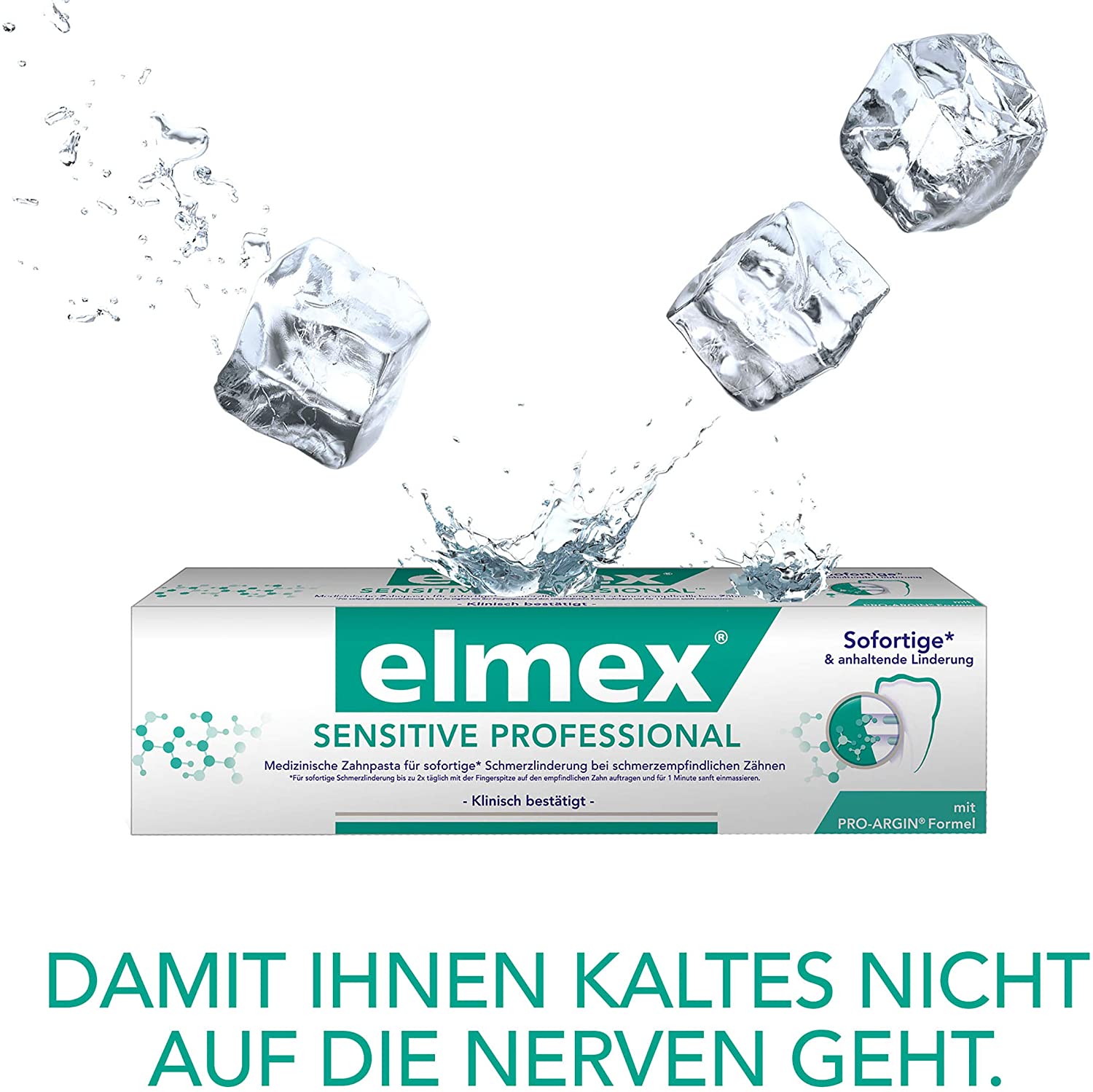 Elmex SENSITIVE PROFESSIONAL Zahnpasta mit Pro-Argin (3x75 ml)