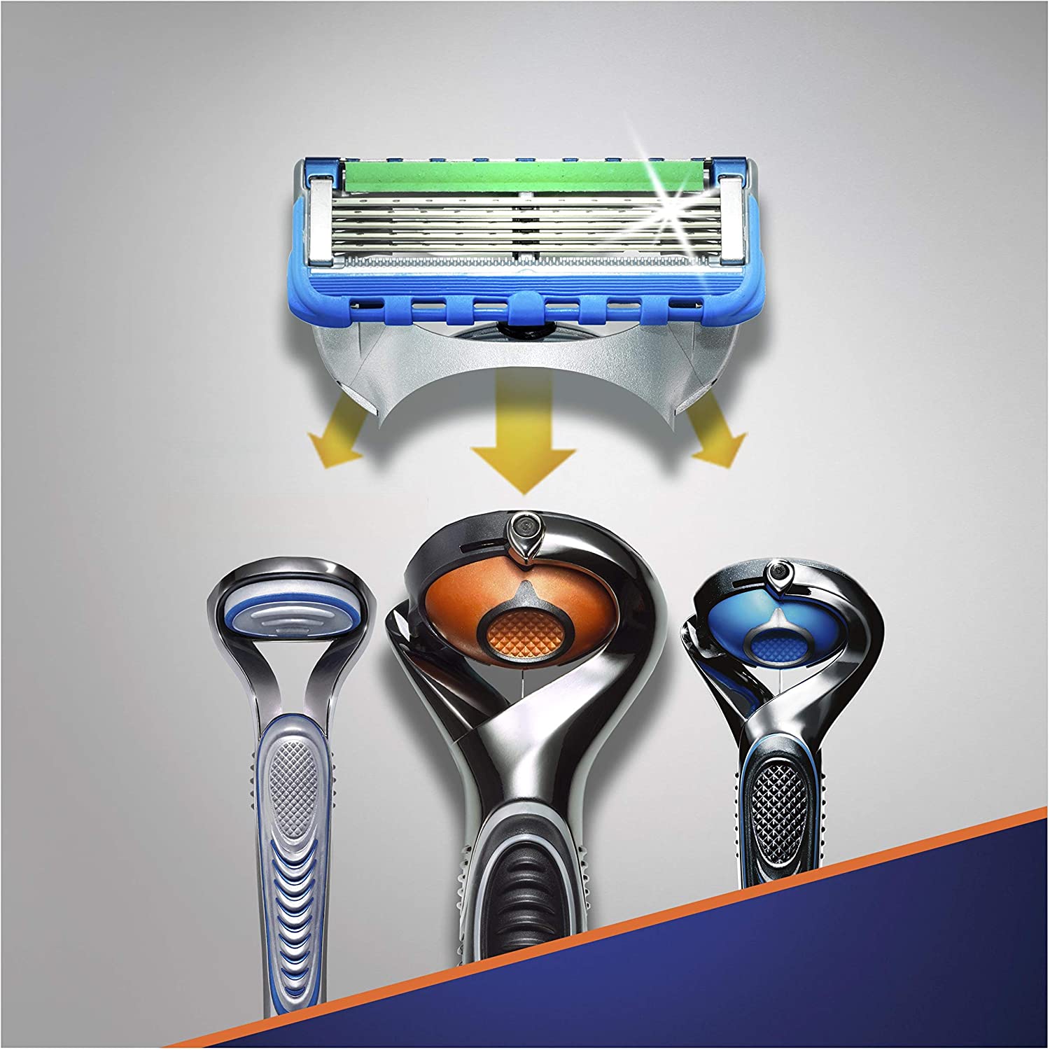 Gillette Fusion 5 ProGlide Power Rasierklingen mit Trimmerklinge