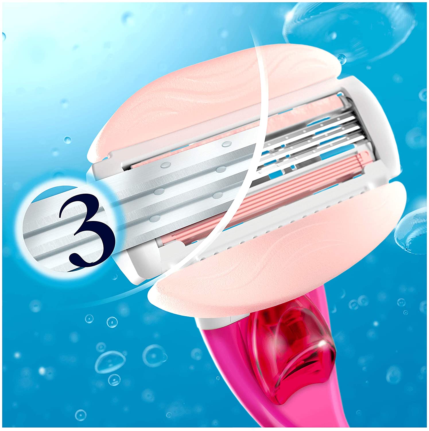 Gillette Venus ComfortGlide Spa Breeze Rasierklingen Frauen (1x4)