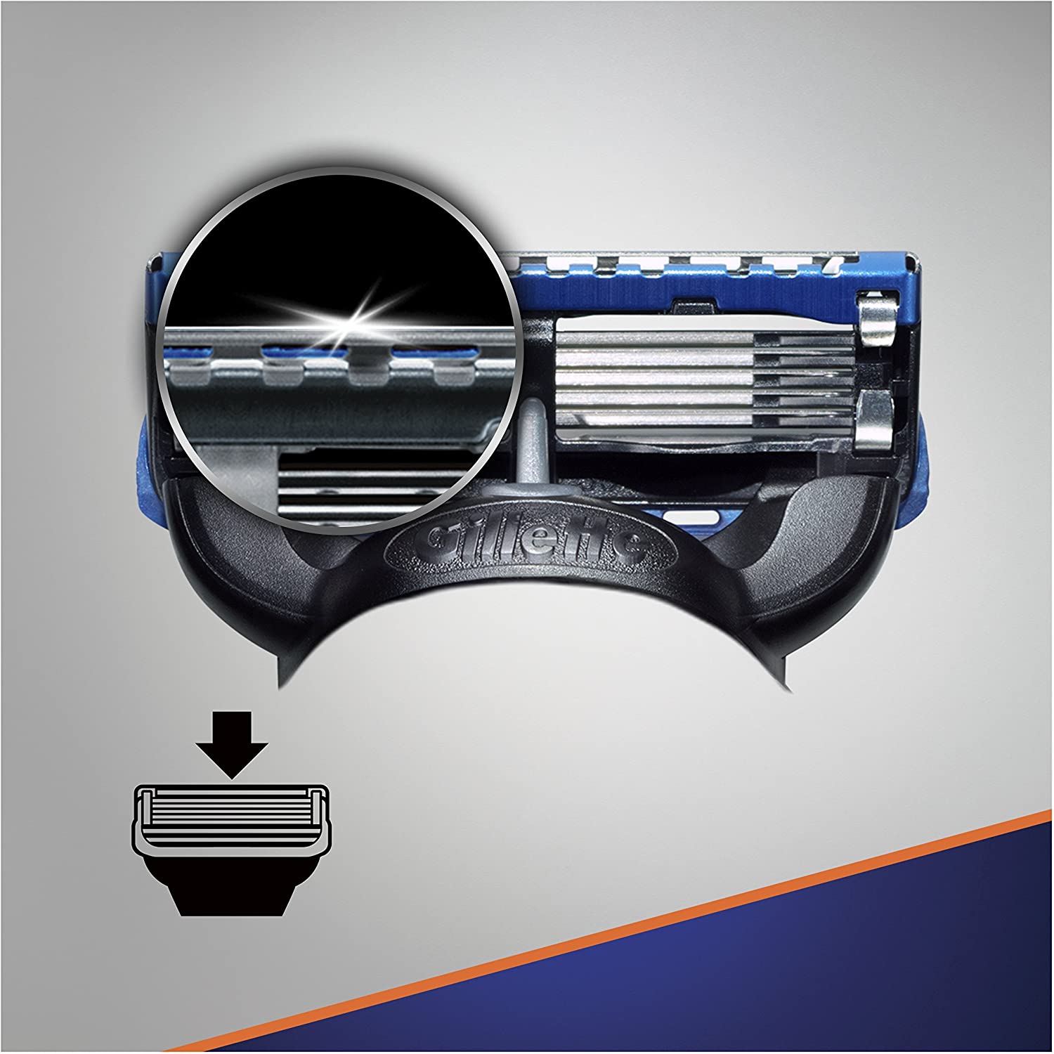 Gillette Fusion ProGlide Rasierklingen (1x4)