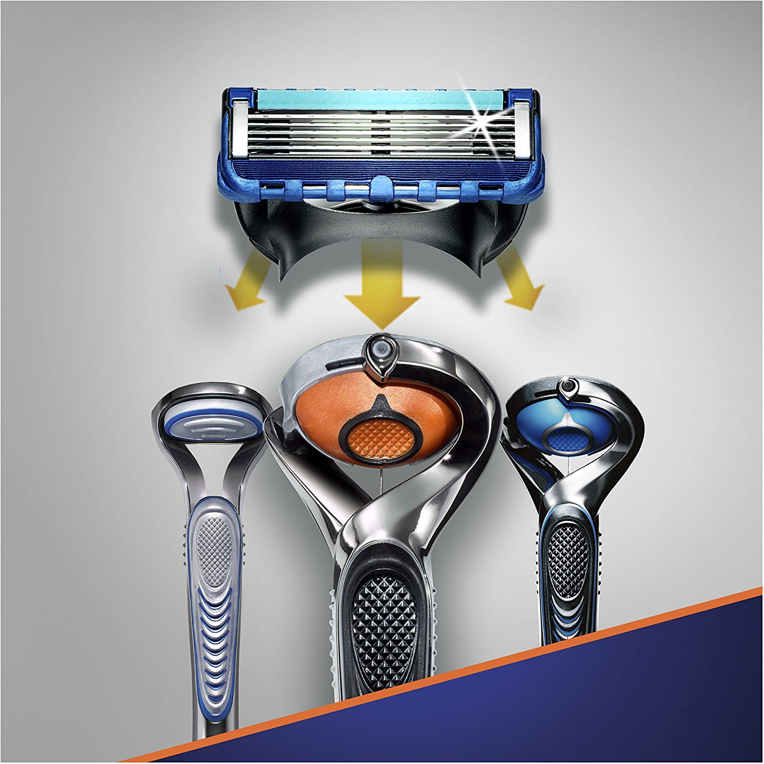 Gillette Fusion ProGlide Rasierklingen (1x4)